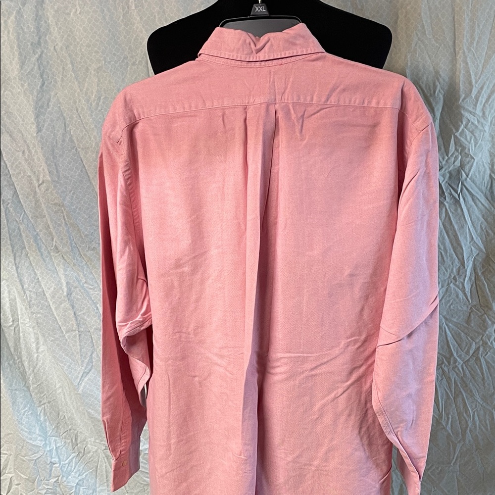 Ralph Lauren Polo Classic Pink Button-Down Shirt for Men - Picture 5 of 7